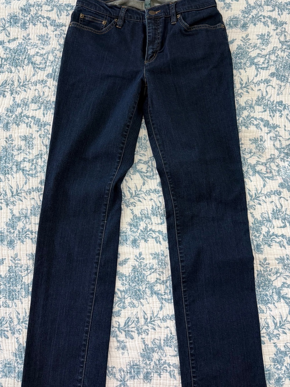 Ralph Lauren Dark Blue Straight-Leg Jeans